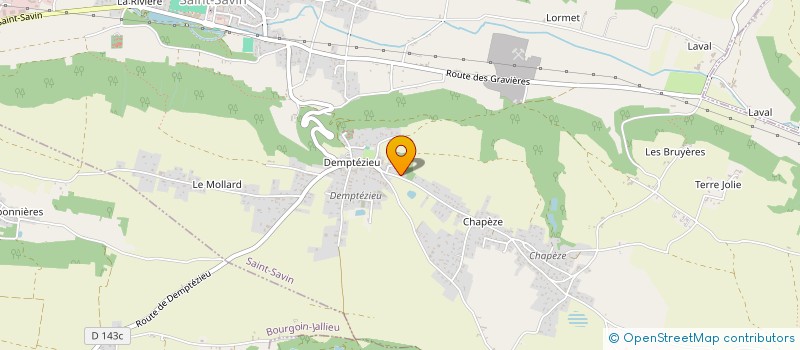 localisation de l'entreprise MADAME GWENDOLINE GRANOUX  SAINT-SAVIN