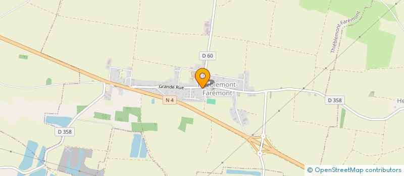 localisation de l'entreprise MADAME GWENDOLINE GUERREIRO  PRINGY