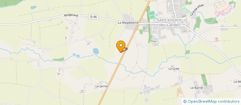 localisation de l'entreprise MADAME GWENDOLINE HEMERY  SAINT-VINCENT-DES-LANDES