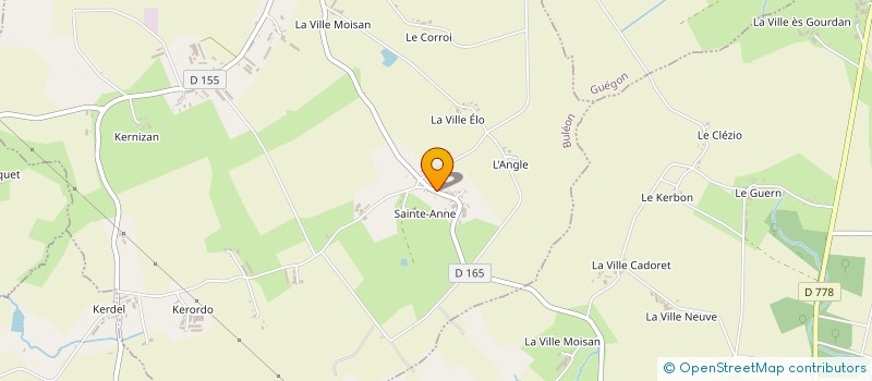 localisation de l'entreprise MADAME GWENDOLINE HUBY  BULEON