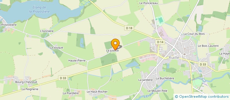 localisation de l'entreprise MADAME GWENDOLINE HURE  RIAILLE