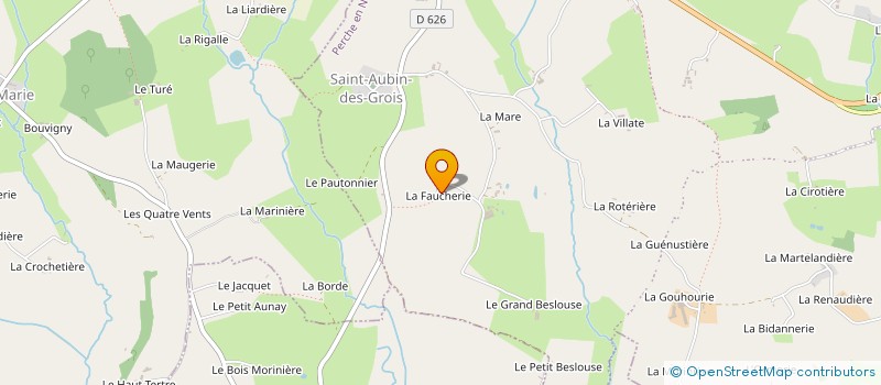 localisation de l'entreprise MADAME GWENDOLINE JEUNESSE à PERCHE-EN-NOCE