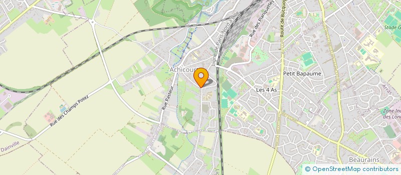 localisation de l'entreprise MADAME GWENDOLINE LAGNIEZ  ACHICOURT