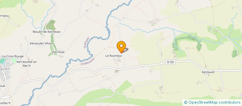 localisation de l'entreprise MADAME GWENDOLINE LE BARS  CORAY