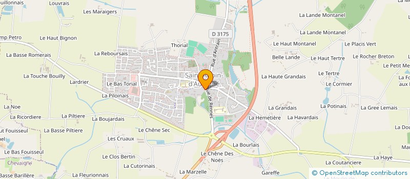 localisation de l'entreprise MADAME GWENDOLINE LE CALVEZ  CHASNE-SUR-ILLET