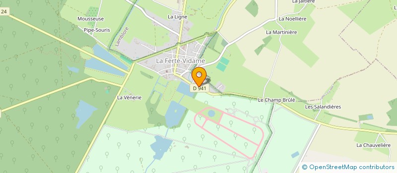 localisation de l'entreprise MADAME GWENDOLINE LEBOUC à LA FERTE-VIDAME