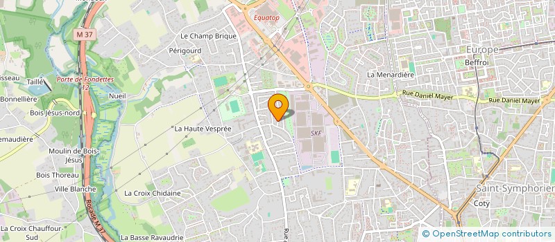 localisation de l'entreprise MADAME GWENDOLINE LEGARCON  SAINT-CYR-SUR-LOIRE