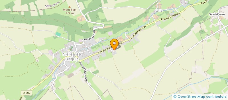 localisation de l'entreprise MADAME GWENDOLINE LEMAY  NIELLES-LES-BLEQUIN