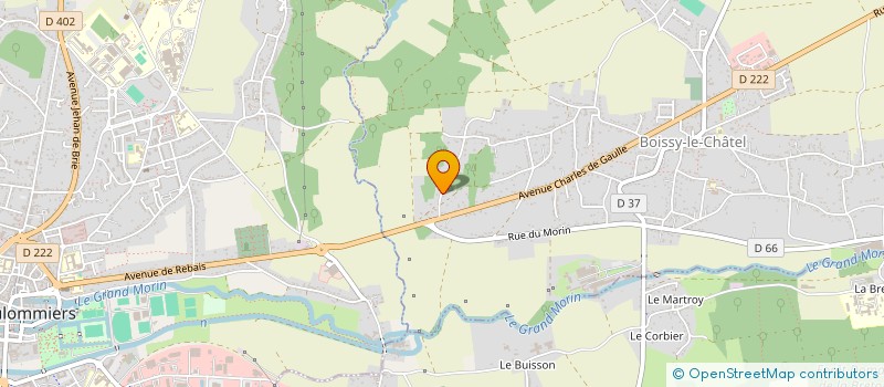 localisation de l'entreprise MADAME GWENDOLINE LENFANT  BOISSY-LE-CHATEL