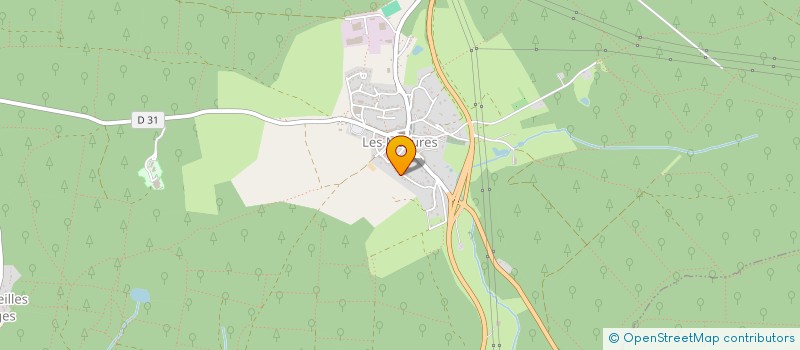 localisation de l'entreprise MADAME GWENDOLINE LEROY  LES MAZURES