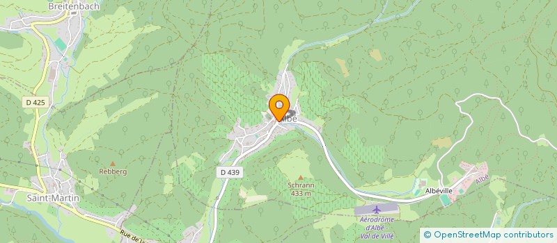 localisation de l'entreprise MADAME GWENDOLINE LEY  ALBE