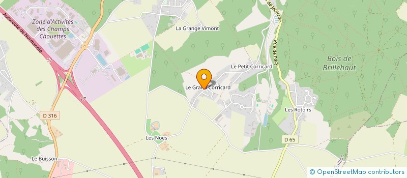 localisation de l'entreprise MADAME GWENDOLINE MANGIN  SAINT-AUBIN-SUR-GAILLON