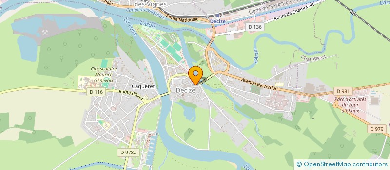 localisation de l'entreprise MADAME GWENDOLINE MARIE  DECIZE