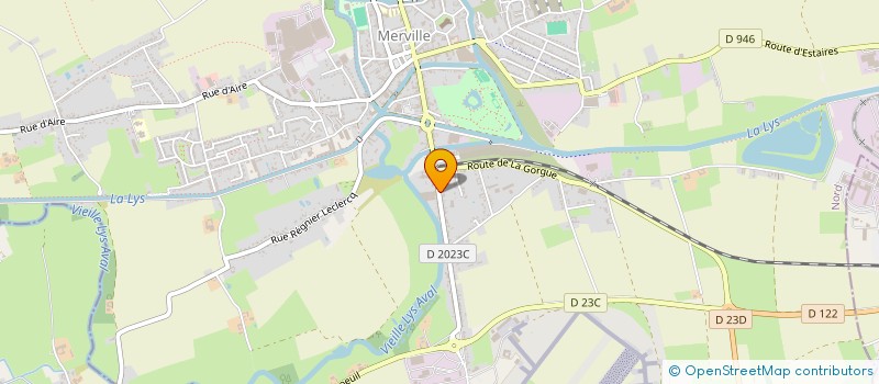 localisation de l'entreprise MADAME GWENDOLINE MATIAS RODRIGUES  MERVILLE