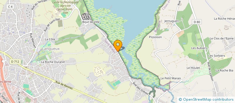 localisation de l'entreprise MADAME GWENDOLINE MAZE  LANGUEUX