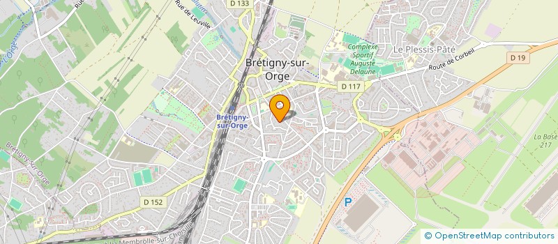 localisation de l'entreprise MADAME GWENDOLINE MAZIERE à BRETIGNY-SUR-ORGE
