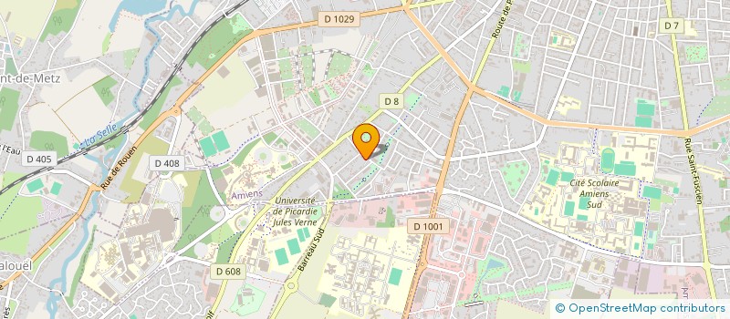 localisation de l'entreprise MADAME GWENDOLINE MESTRE  AMIENS