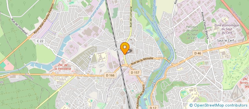 localisation de l'entreprise MADAME GWENDOLINE MICHEL  CHALLES-LES-EAUX