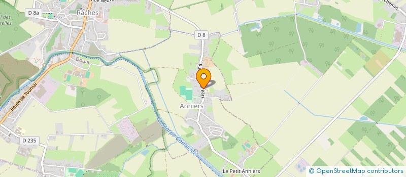 localisation de l'entreprise MADAME GWENDOLINE MOLLET  ANHIERS