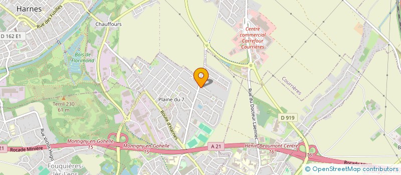 localisation de l'entreprise MADAME GWENDOLINE PIGNARD  MONTIGNY-EN-GOHELLE