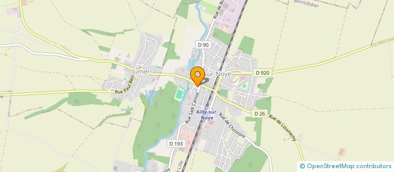 localisation de l'entreprise MADAME GWENDOLINE QUEQUET  AILLY-SUR-NOYE