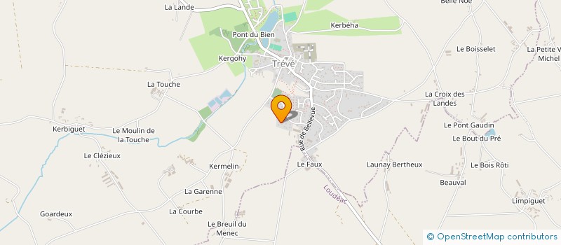 localisation de l'entreprise MADAME GWENDOLINE ROPERT  TREVE