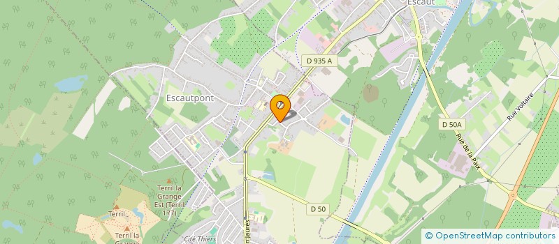 localisation de l'entreprise MADAME GWENDOLINE RUCIAN  CONDE-SUR-L'ESCAUT