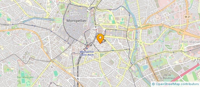 localisation de l'entreprise MADAME GWENDOLINE SAMIDOUST à MONTPELLIER