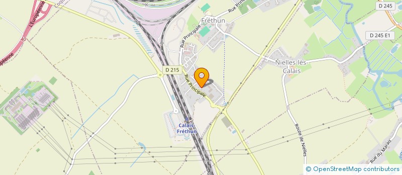 localisation de l'entreprise MADAME GWENDOLINE SAMIEZ  FRETHUN