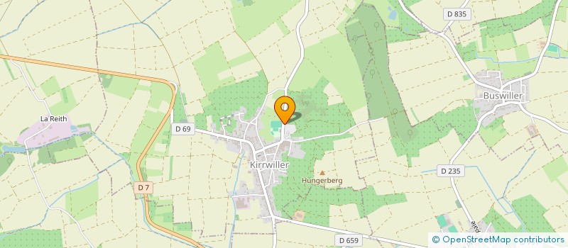 localisation de l'entreprise MADAME GWENDOLINE SCHWOERER  KIRRWILLER