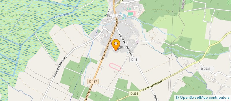 localisation de l'entreprise MADAME GWENDOLINE THIERY  ETAULIERS