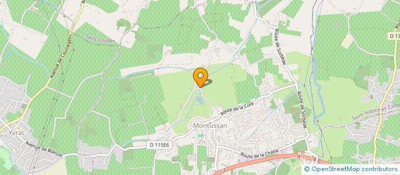 localisation de l'entreprise MADAME GWENDOLINE TOUTAIN  MONTUSSAN