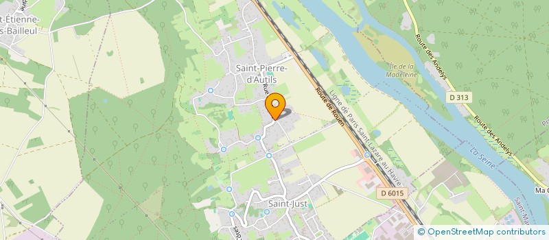 localisation de l'entreprise MADAME GWENDOLINE VESSIER  LA CHAPELLE-LONGUEVILLE