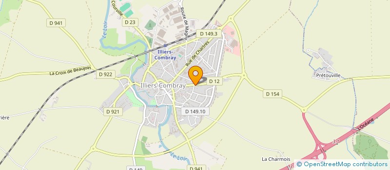 localisation de l'entreprise MADAME GWENDOLINE VIVES à BAILLEAU-LE-PIN