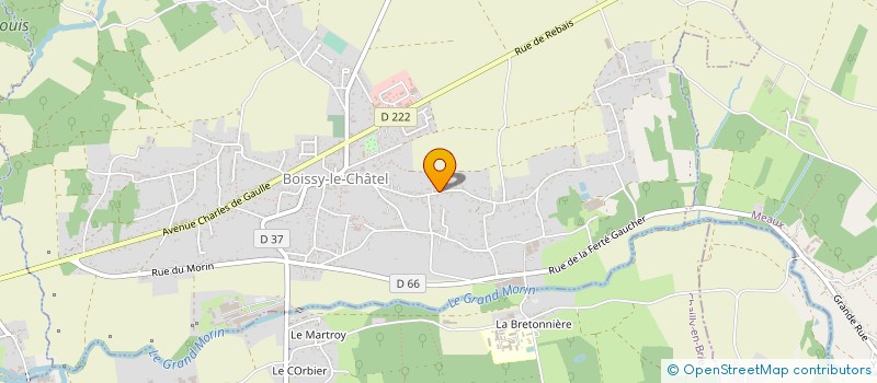 localisation de l'entreprise MADAME GWENEGAN JOURDAIN FLAMENT  BOISSY-LE-CHATEL