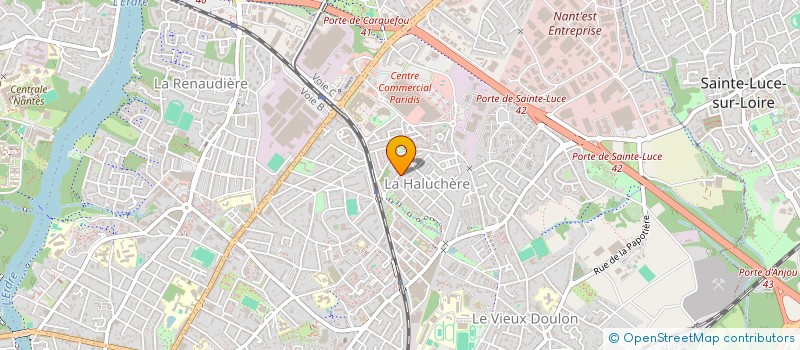 localisation de l'entreprise MADAME GWENHAELLE DE CASTELLAN à NANTES