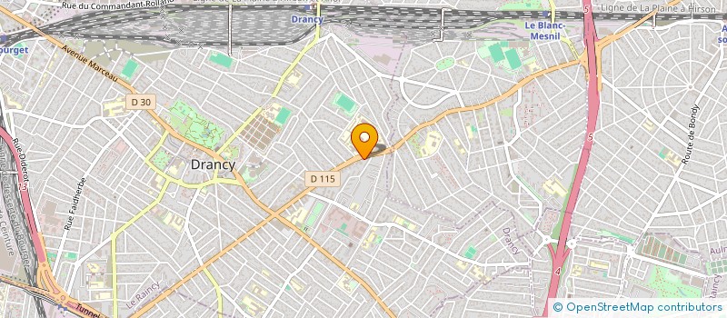 localisation de l'entreprise MADAME GWENN BILLIAU  DRANCY