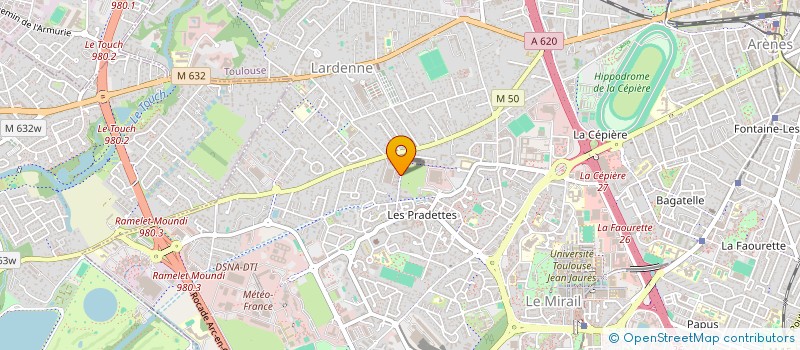 localisation de l'entreprise MADAME GWENN ESTEVE à TOULOUSE