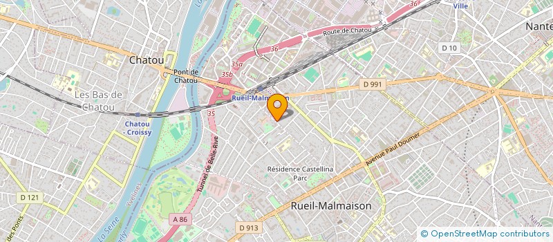 localisation de l'entreprise MADAME GWENN GAUDIN à RUEIL-MALMAISON