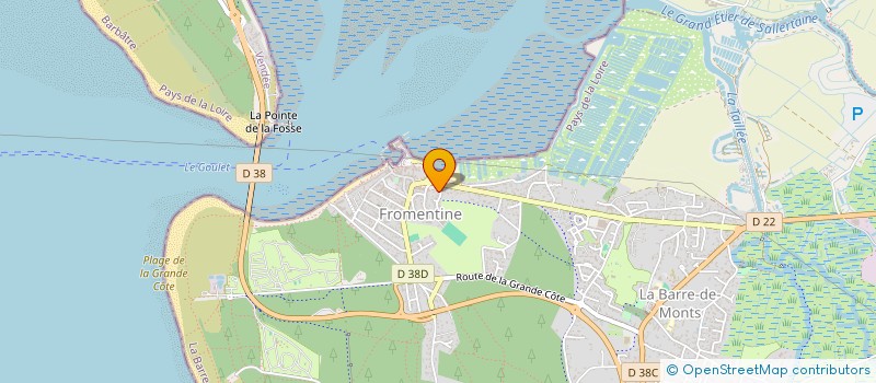 localisation de l'entreprise MADAME GWENN LE FEUVRE  BARRE-DE-MONTS (LA)