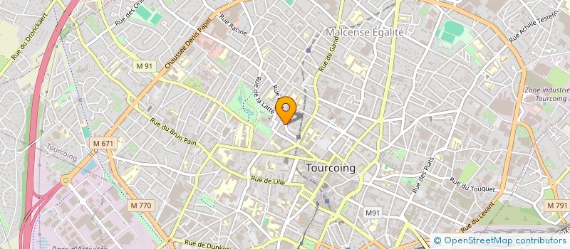 localisation de l'entreprise MADAME GWENN LE MERCIER à TOURCOING