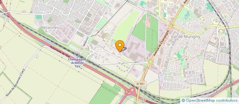 localisation de l'entreprise MADAME GWENNAEL LECLERE à BEZANNES