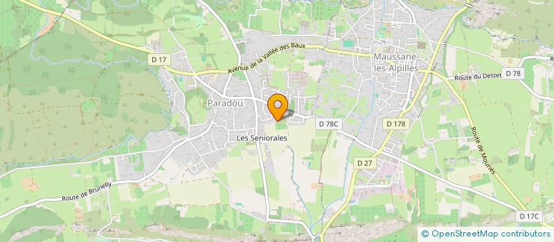 localisation de l'entreprise MADAME GWENNAEL MOUTON  PARADOU