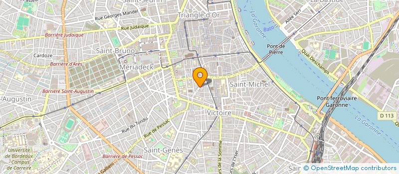 localisation de l'entreprise MADAME GWENNAELLE BODET à BORDEAUX