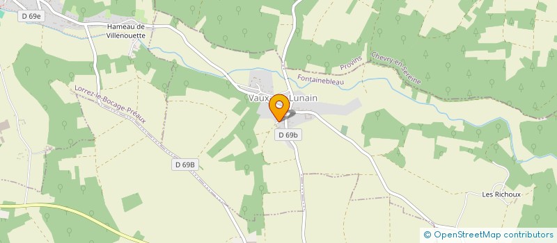 localisation de l'entreprise MADAME GWENNAELLE BOUSSER à VAUX-SUR-LUNAIN
