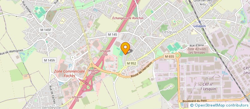 localisation de l'entreprise MADAME GWENNAELLE CARETTE à LESQUIN