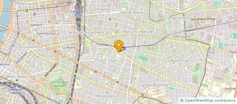 localisation de l'entreprise MADAME GWENNAELLE COLLETTE  LYON