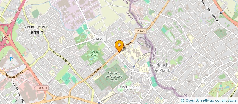 localisation de l'entreprise MADAME GWENNAELLE DELAFARE  TOURCOING