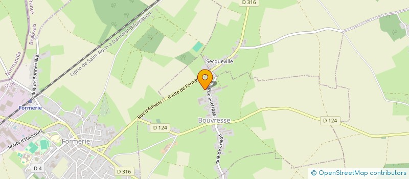 localisation de l'entreprise MADAME GWENNAELLE MATHON  BOUVRESSE