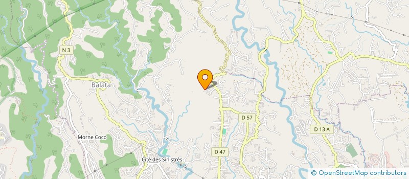 localisation de l'entreprise MADAME GWENNAELLE POTIRON  FORT-DE-FRANCE